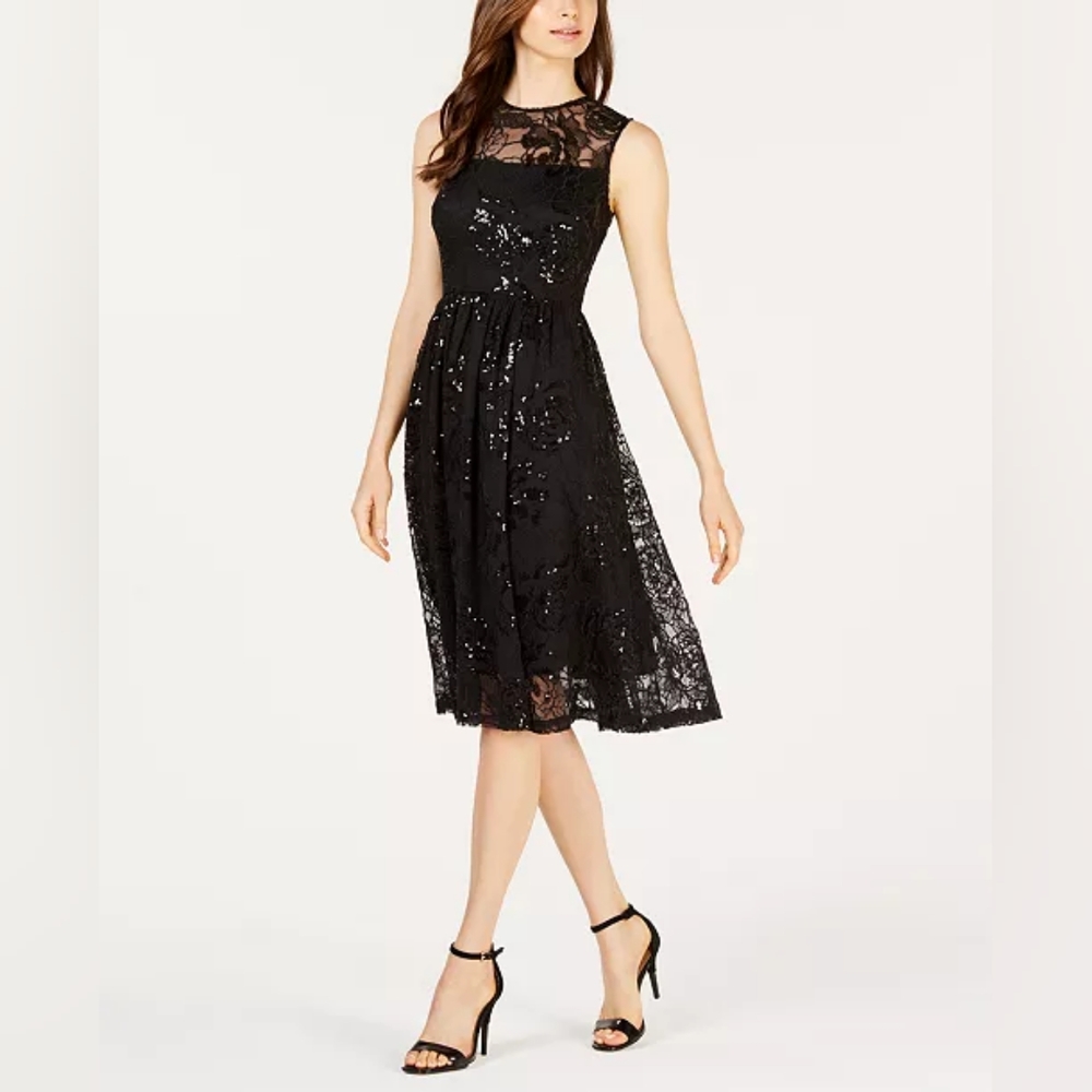 Calvin Klein size 4 sequined dress